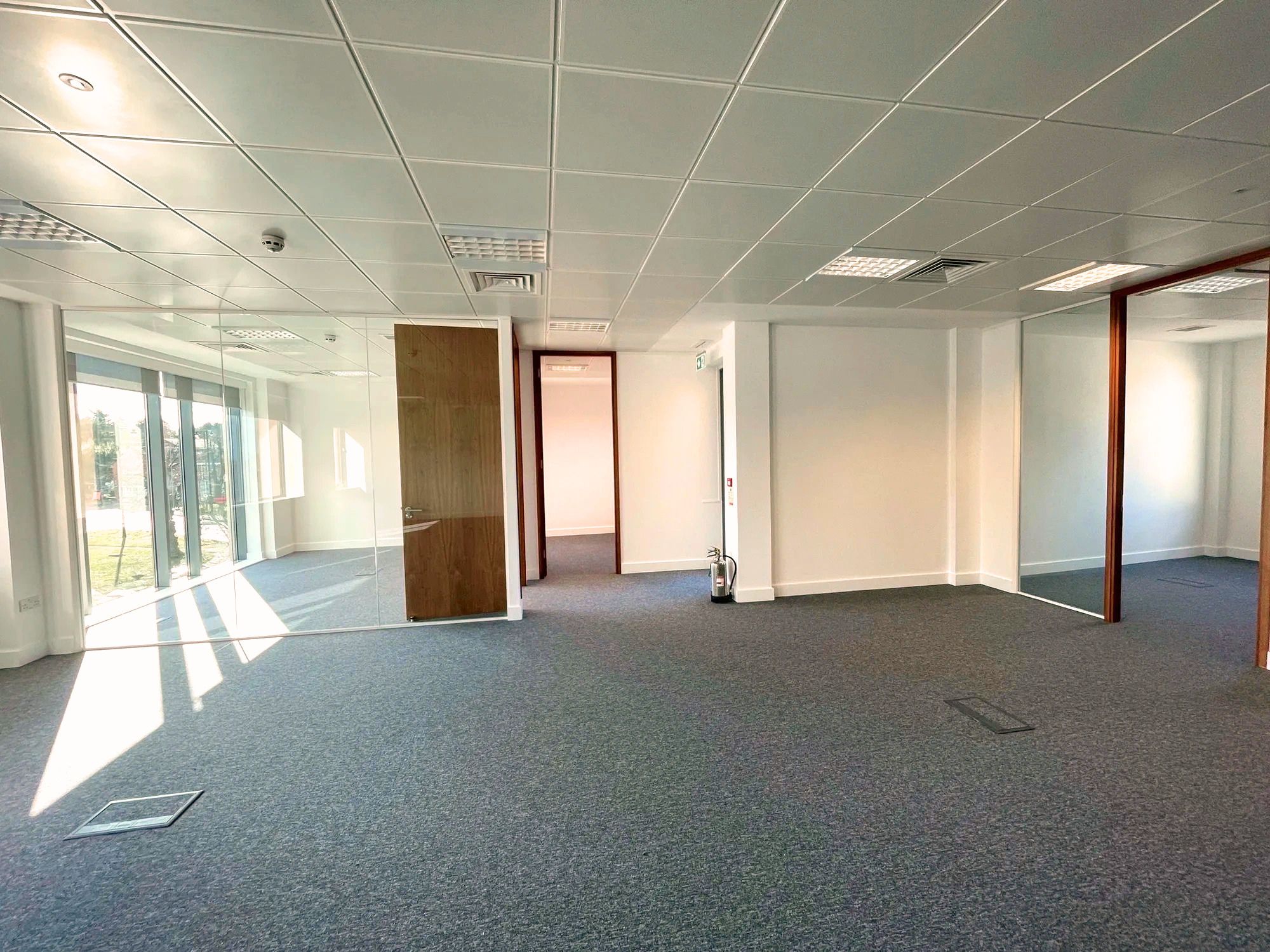 Office space mid-refurbishment